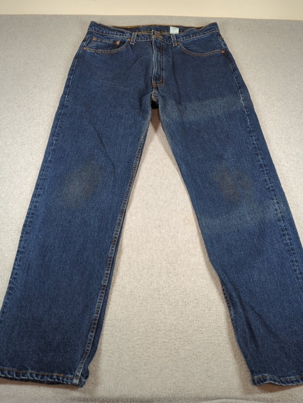 Vintage Levi's 505 Jeans Mens 38x32 (Actual 36x32) Blue Straight Leg Made In USA